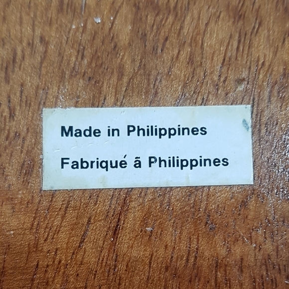 Vintage Monkey Pod Wood Acorn Bowl - Picture 5 of 8